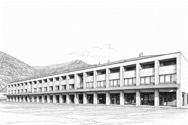 Edificio per uffici e attività commerciali