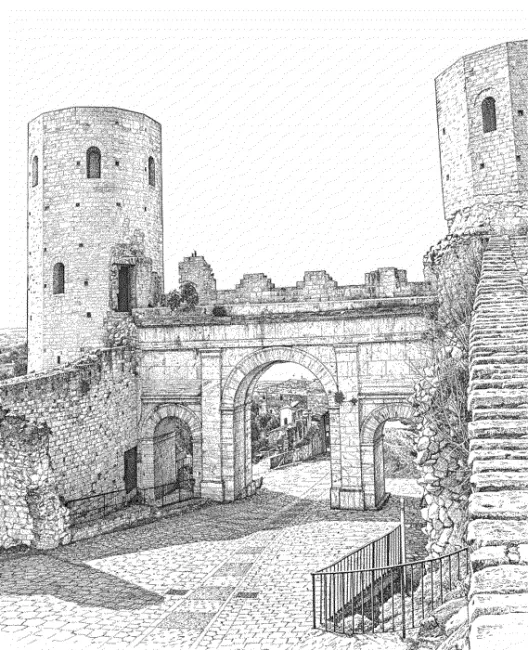 Porta Venere e Torri di Properzio