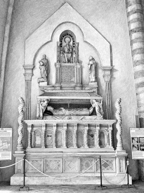 Mausoleo del cardinale Guillaume De Braye