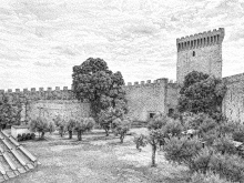 Rocca del Leone - interno