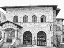 Edificio del Museo Archeologico e Foro Romano
